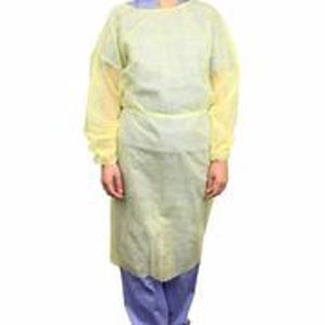 Gown Impervious TIDIShield Spunbond Closed Back  .. .  .  